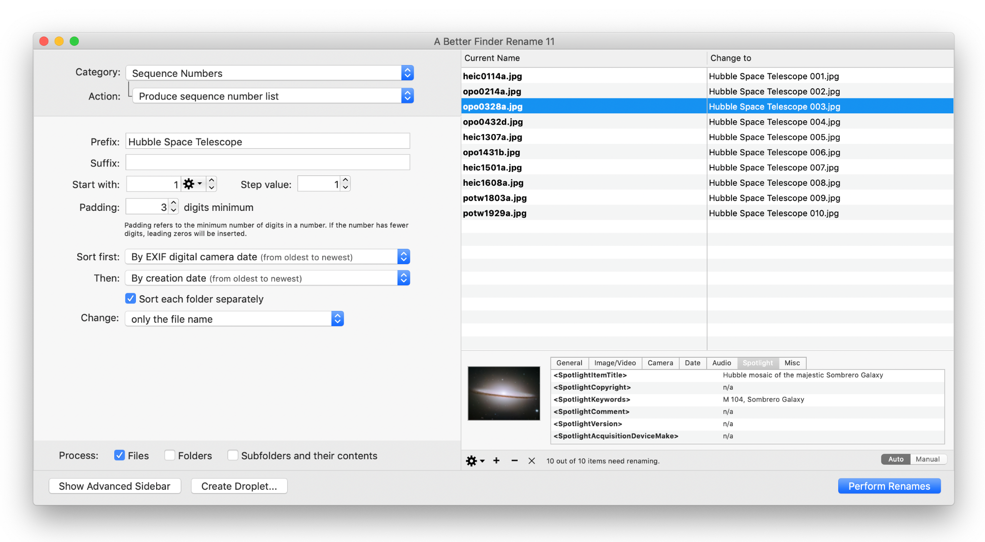 A Better Finder Rename 11.61
