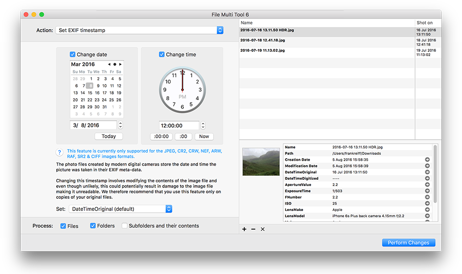 File Multi Tool 6.24 Mac 破解版 强大的文件批量操作工具