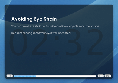 eye strain prevention tip