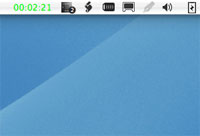 osx activity monitor menu bar item